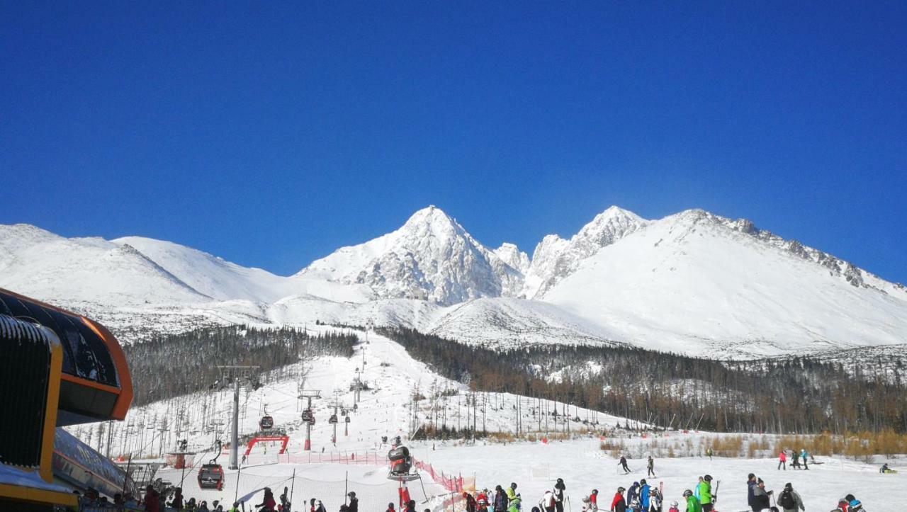 Chata Eliska Pension Stará Lesná Buitenkant foto